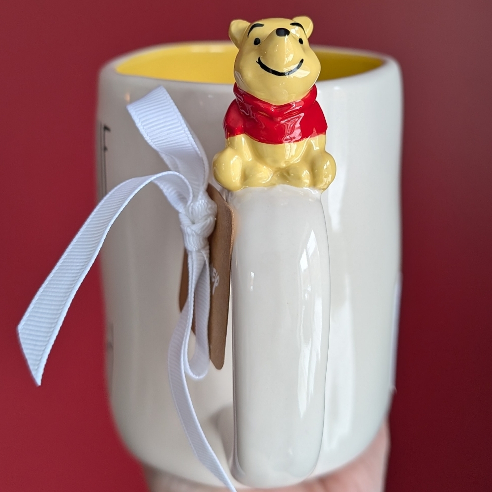 ❌SOLD❌Rae Dunn x Disney SILLY OLD BEAR 🐻 Winnie the Pooh Mug with 3D Figural - Picture 2 of 7